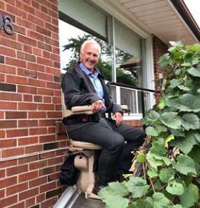 Toronto chair lift elderly